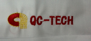 奇才电子工作服绣花logo 奇才电子工作服绣花logo